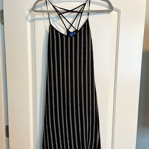 Strappy black dress!